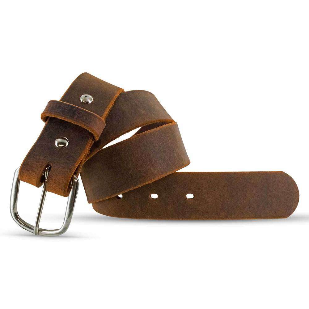 Crazy Horse Leather Jean Belt