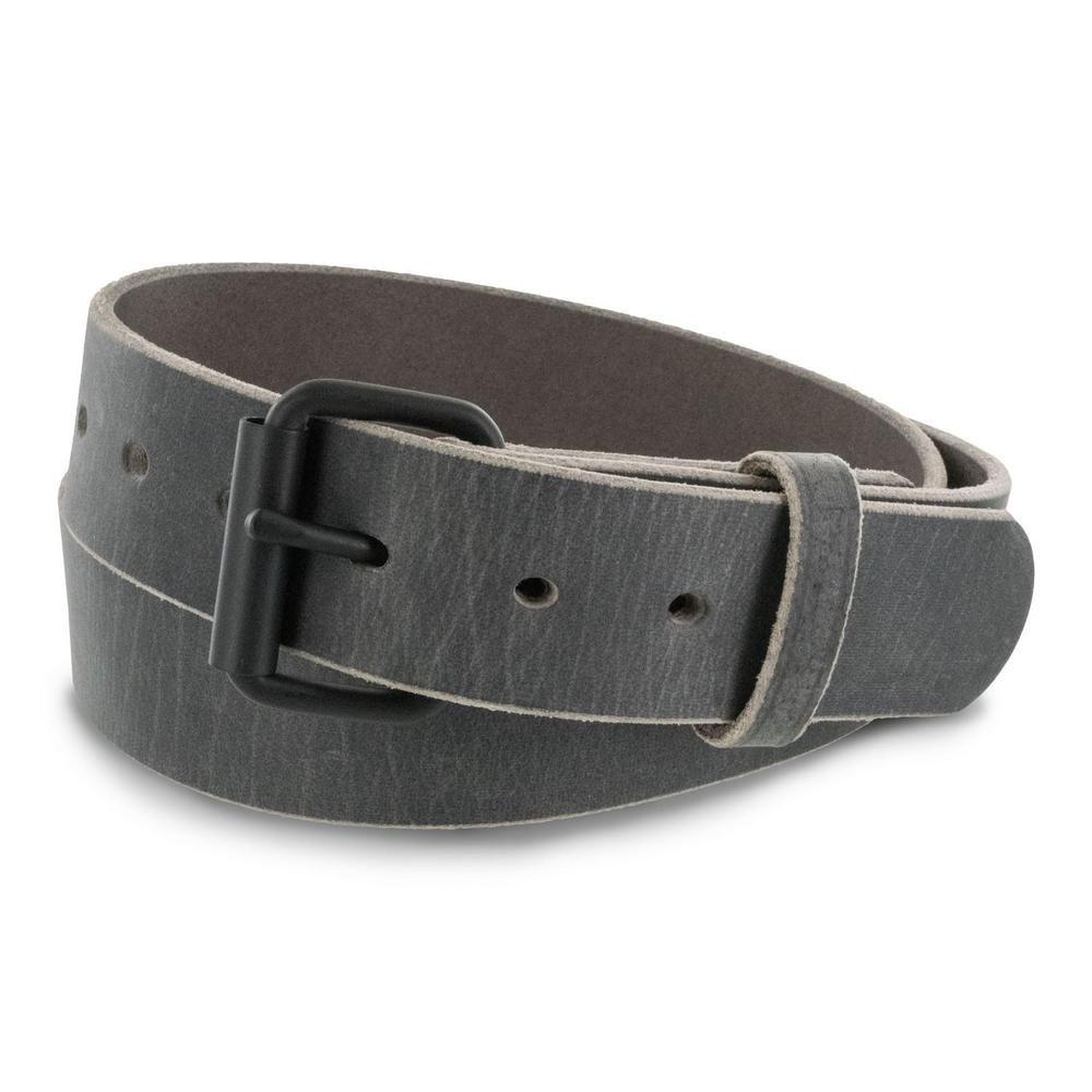 Casual Black Distressed Leather Belt, In stock!