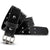 The Woodstock Double Prong Retro Style Jean Belt Holes Entire Length - 1.5"