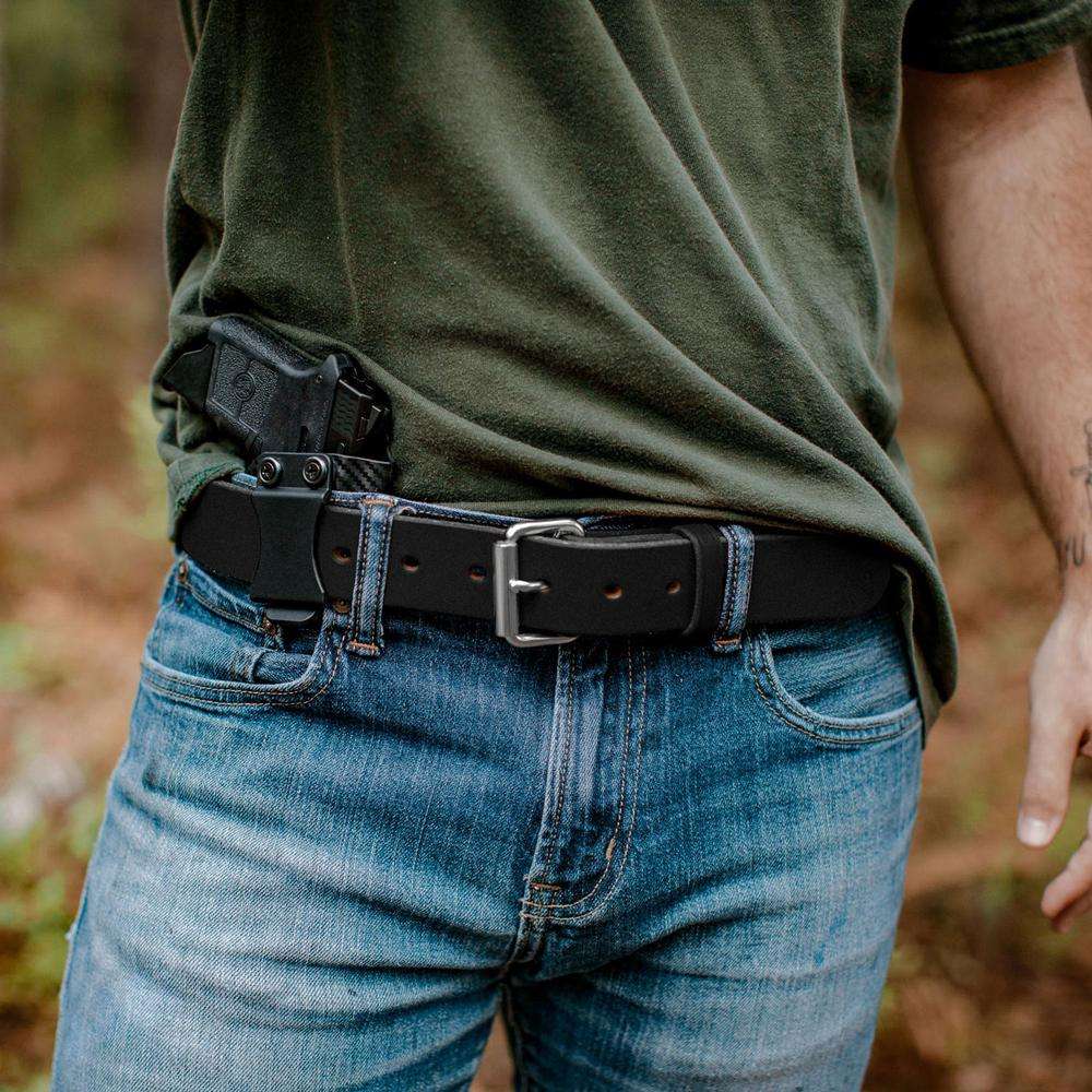 Hanks Gunner Belt - Hanks USA Made CCW Gun Belts - Black