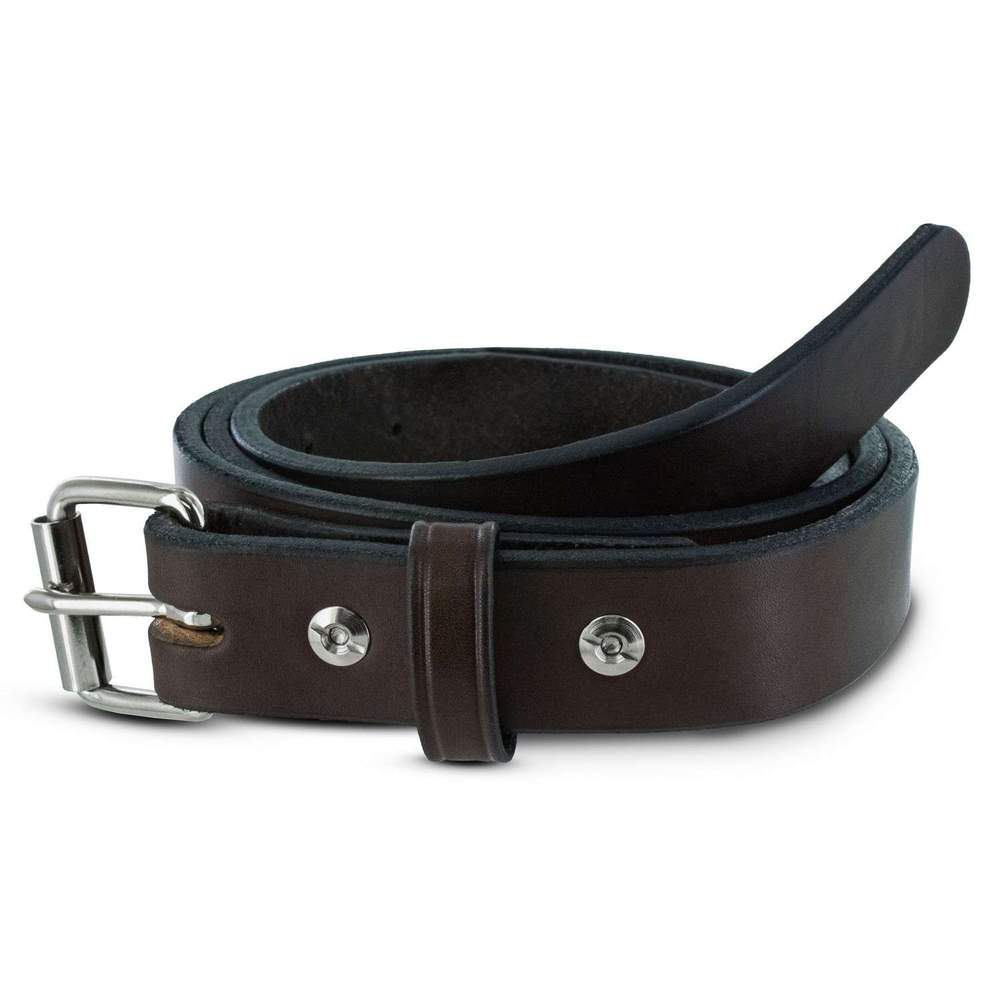 Hanks Brown Deputy Belt - 1 1/4&quot; Width - Hanks USA Made CCW Gun Belts.