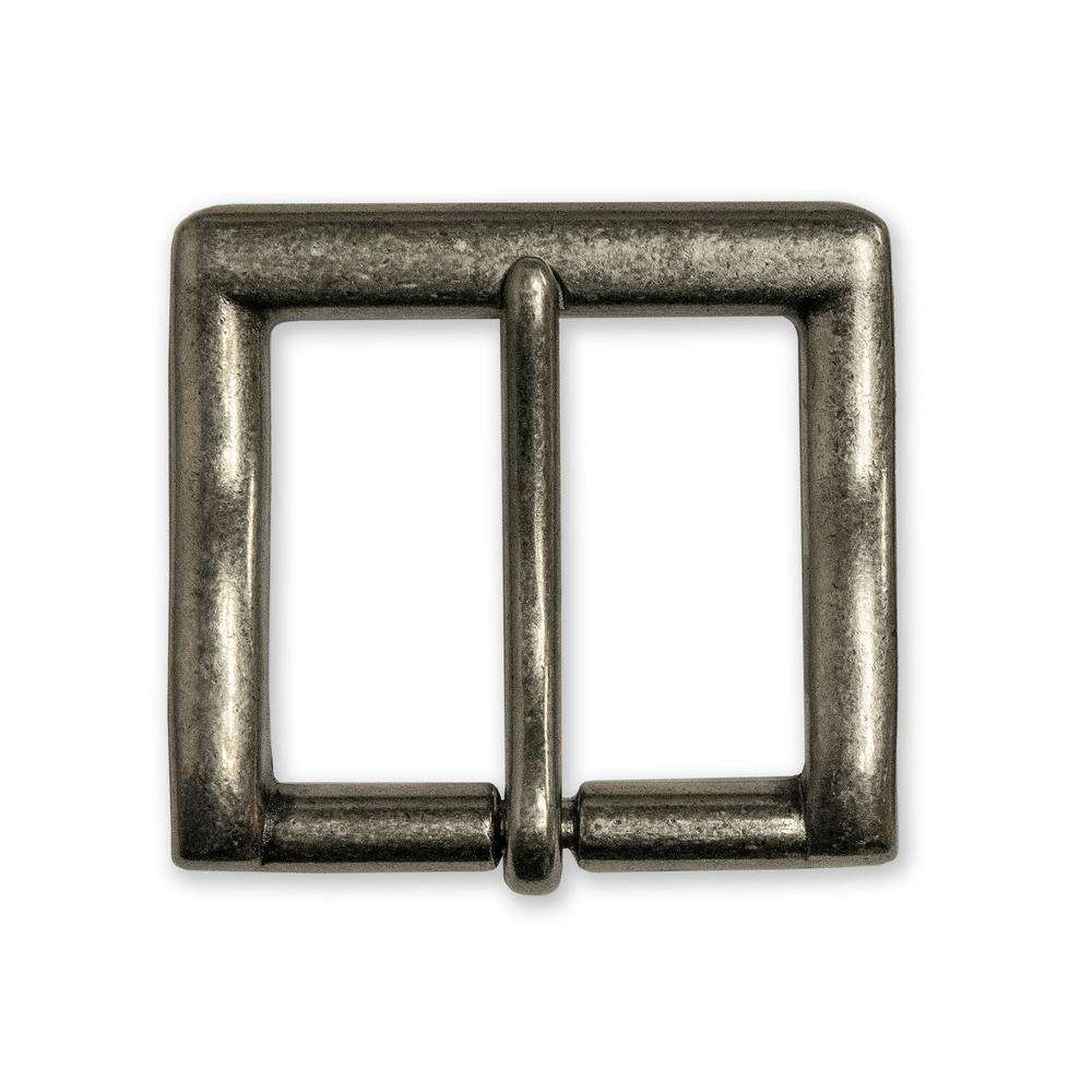 Antique Nickel Buckle 1.5