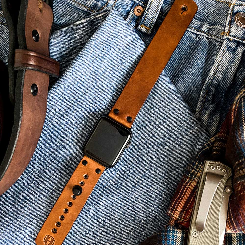 Leather Apple Watch Band