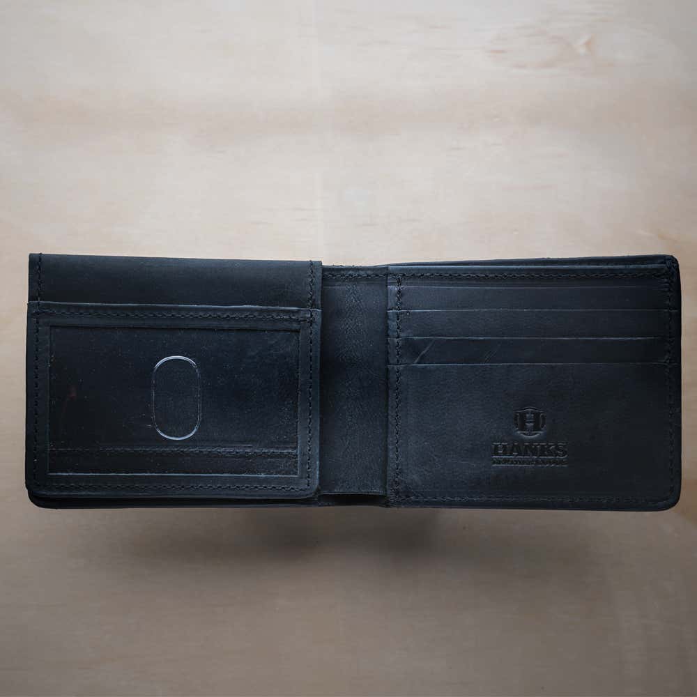Deluxe Bison Wallet with ID Window