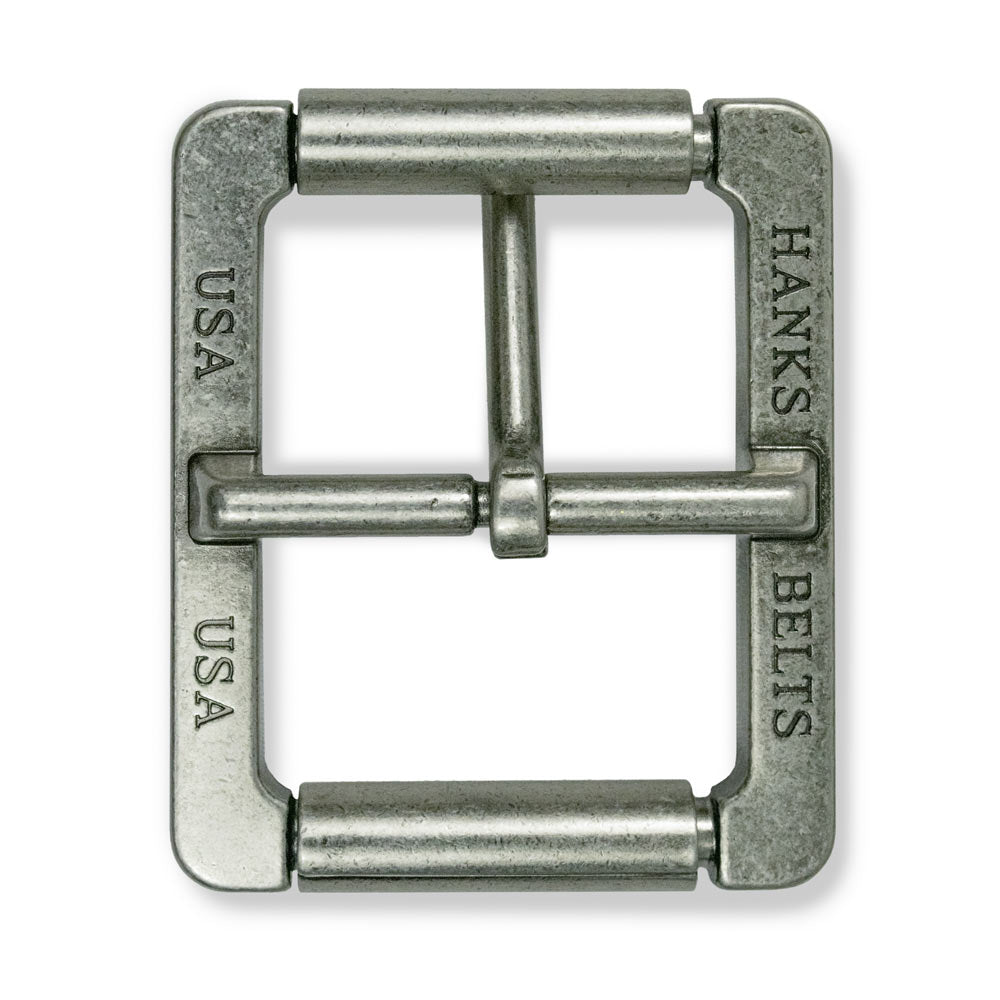 Hanks Double Roller Buckle - Nickel