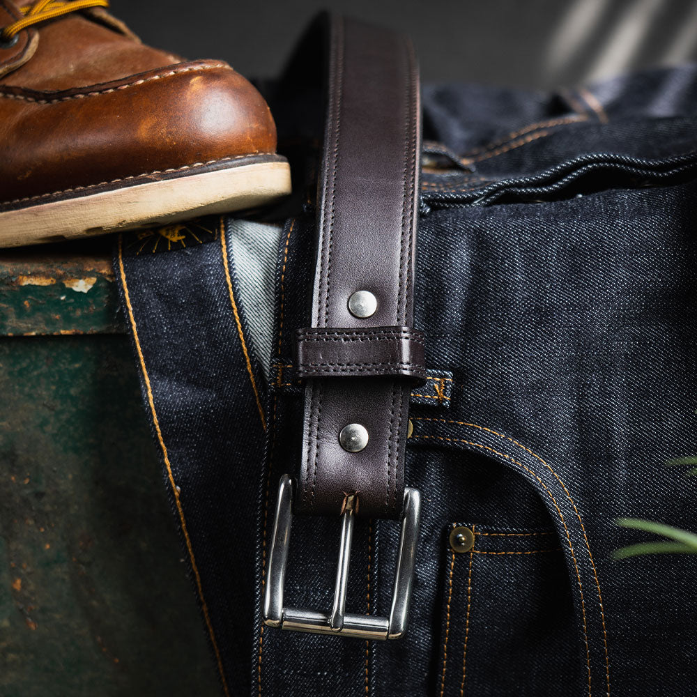 The Brute 17oz Double Leather Belt