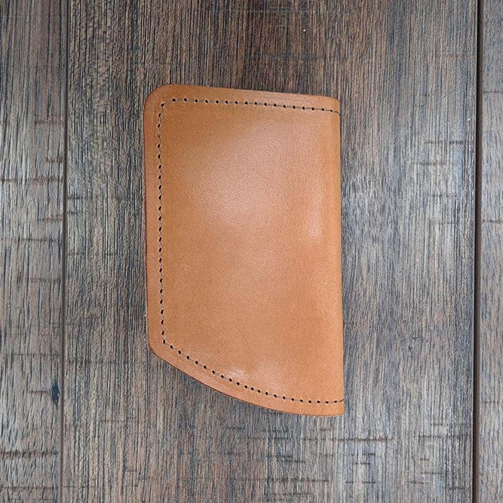 Front pocket BiFold Card Case Tan