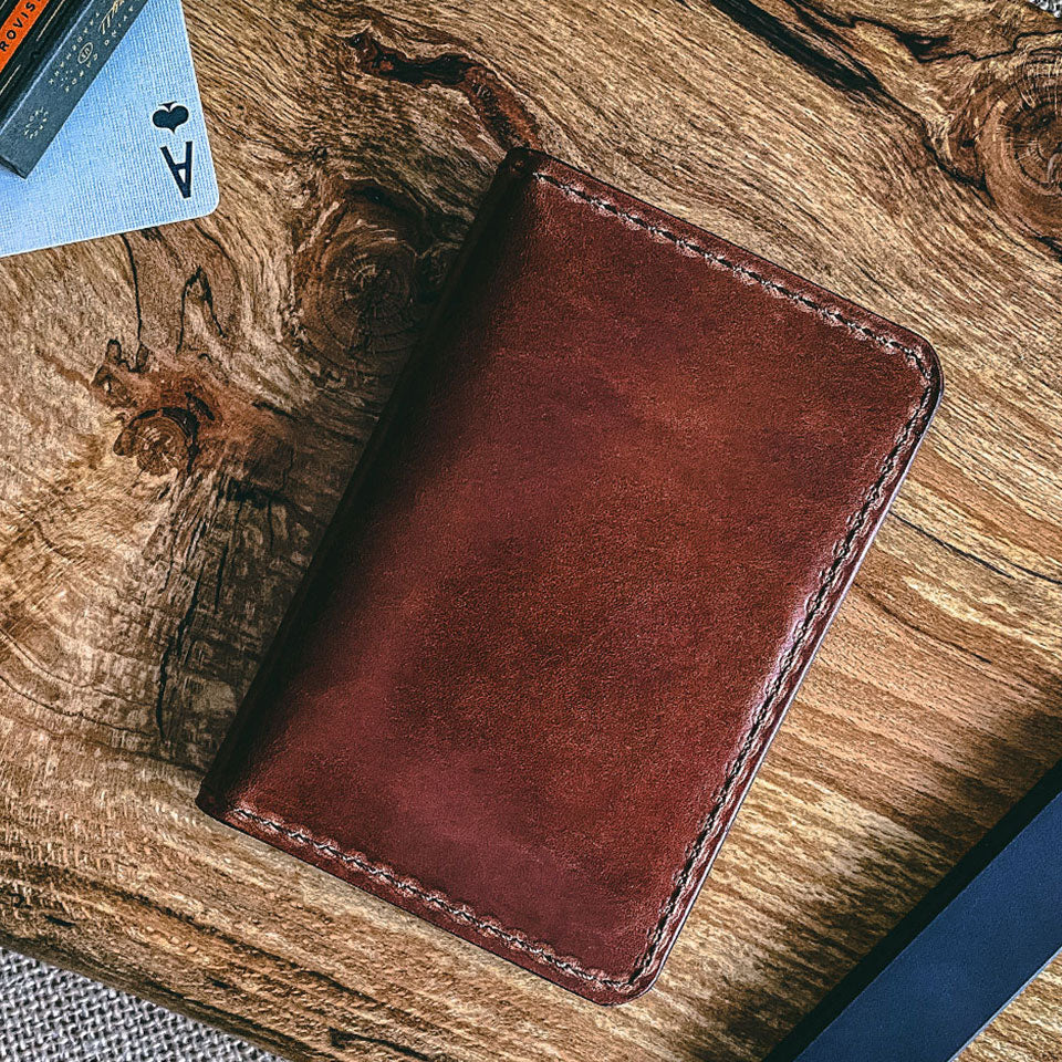 DIY 5-Pocket Bifold Wallet Leather Kit - Saturday Scratch