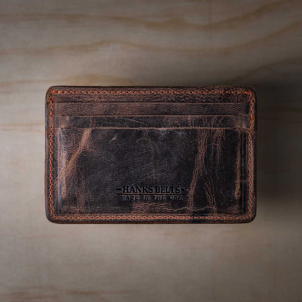 Three Tier Front Pocket Wallet