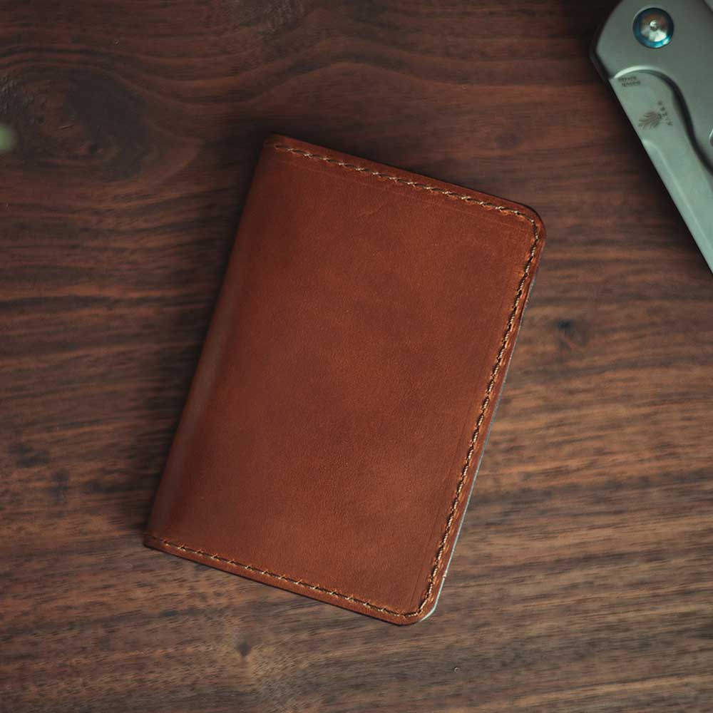 Front Pocket USA Made Leather Wallet