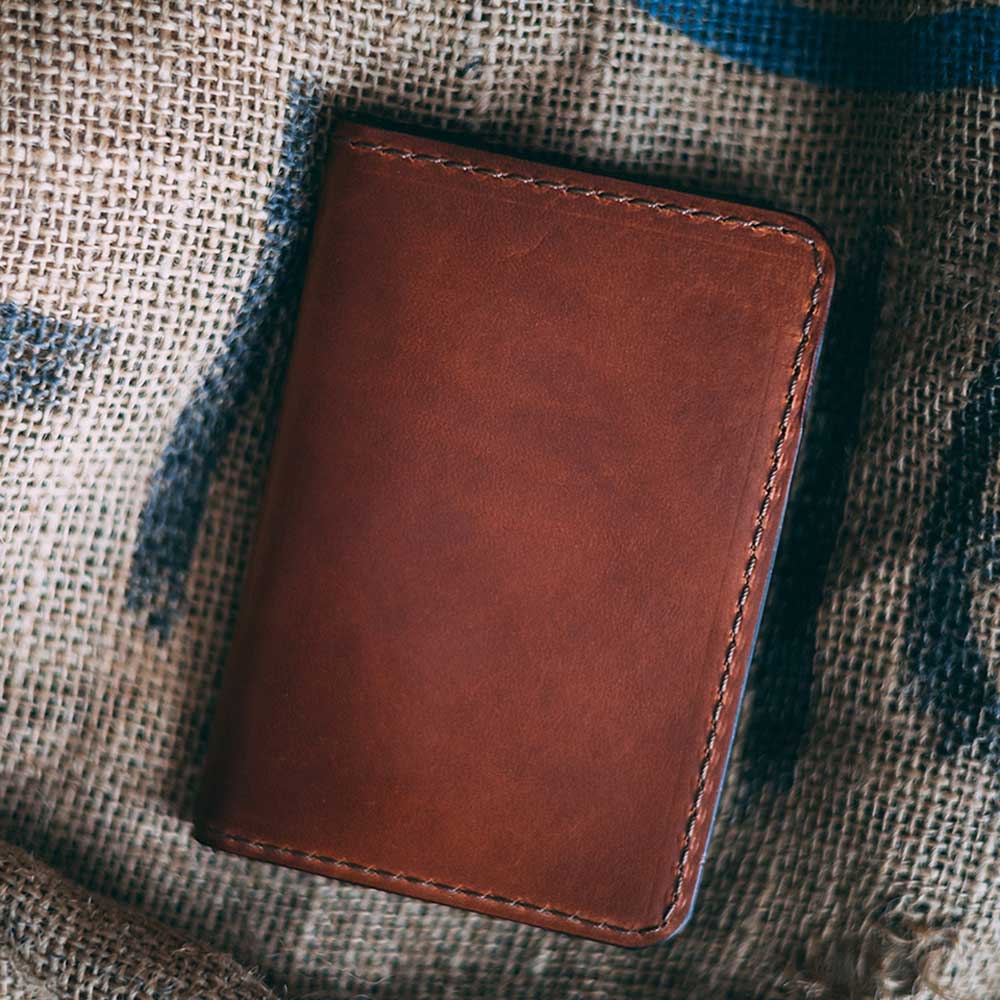 Front Pocket USA Made Leather Wallet