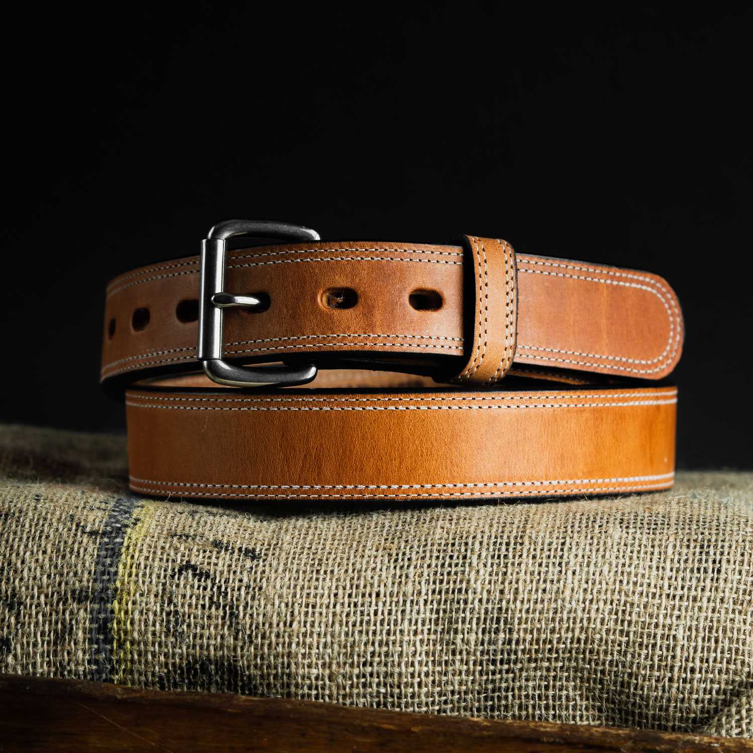 Men's Refined Leather Belt | Toffee