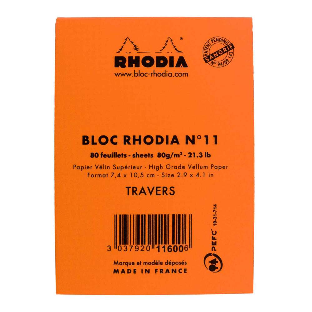 Replacement Rhodia Notepad for Hanks Notesman