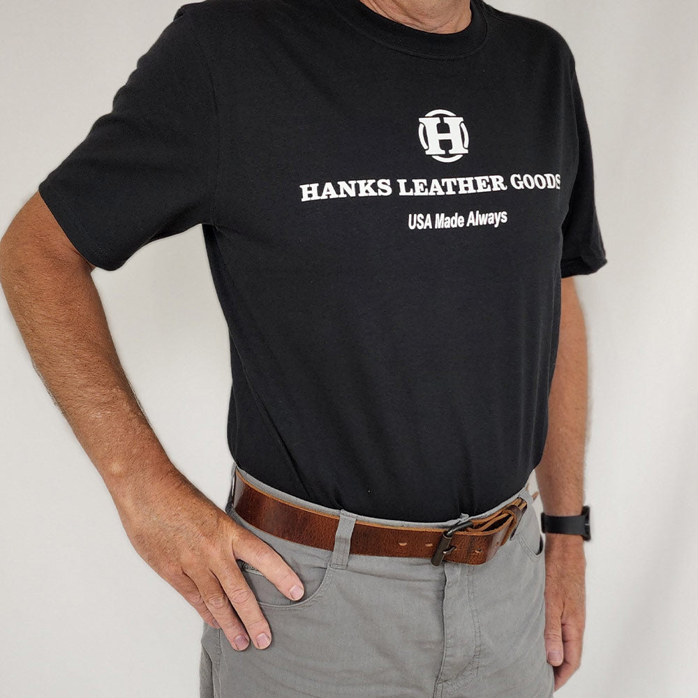 Premium Xtra-Heavy USA Made 100% Cotton Logo Tee