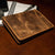 Hanks Belts Passport Case Wallet in Vintage Brown