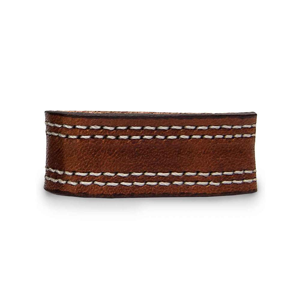 Extra Belt Keepers for Premium Double Leather Belts - Brown