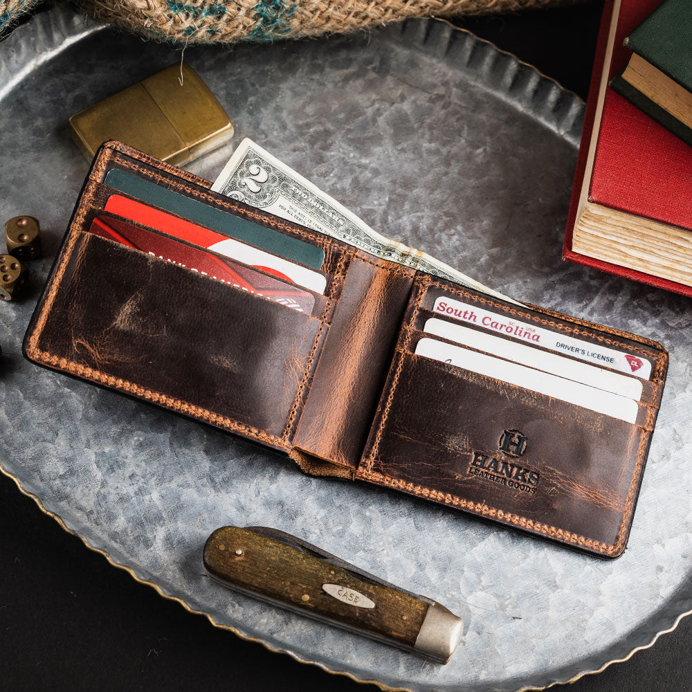 Hanks Belts Medium Bifold Wallet
