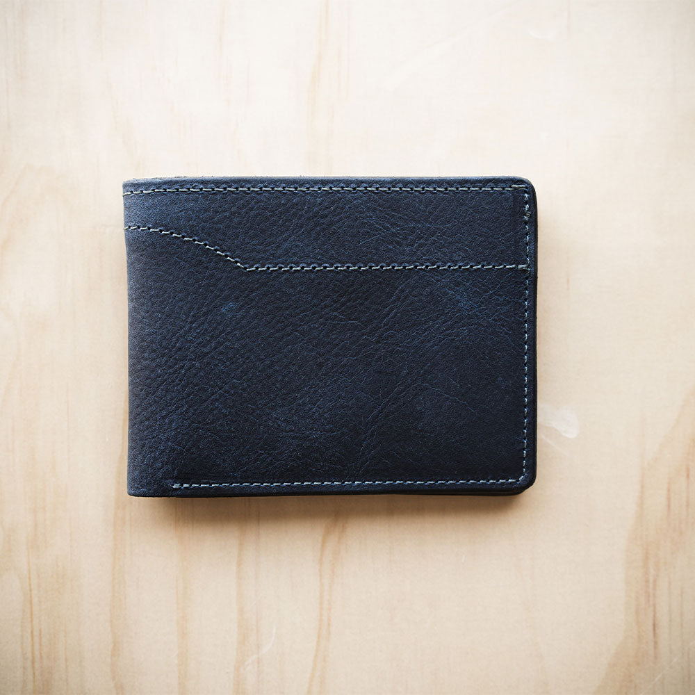 Midnight Blue Bifold Wallet
