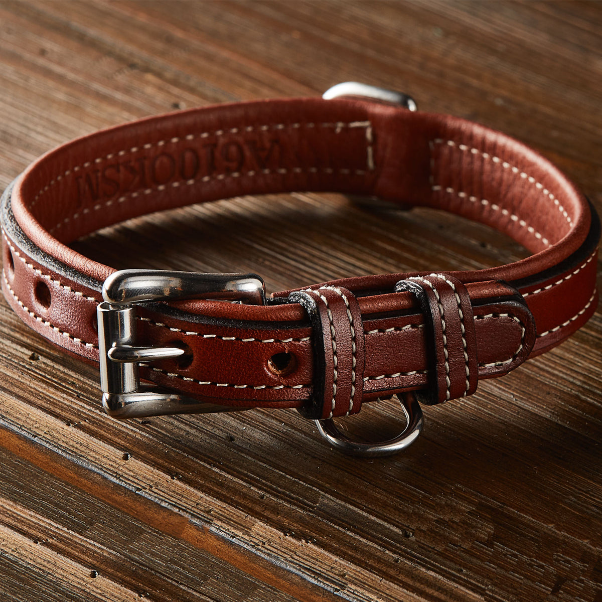 Leather Dog Rover Collar