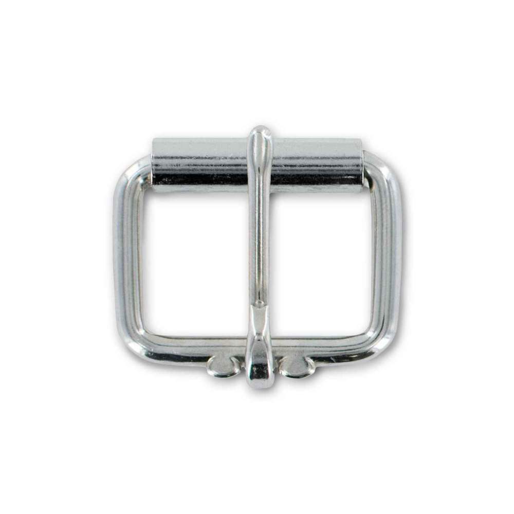 Silver Roller Buckle - 1.25 - Hanks Belts