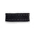 Hanks Decorative Stitched 1.5" Keeper in Black Fits all 1/2" Width Belts