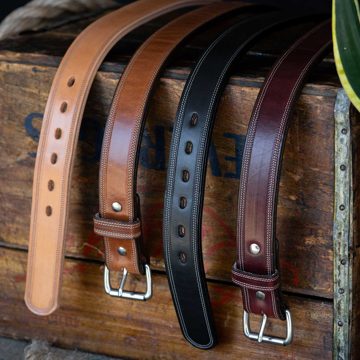 Hanks Belt Keepers For Premium Double Belts. - Hanks Belts