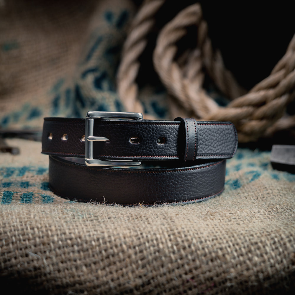 The Tuscan - Deluxe Embossed Lined Belt