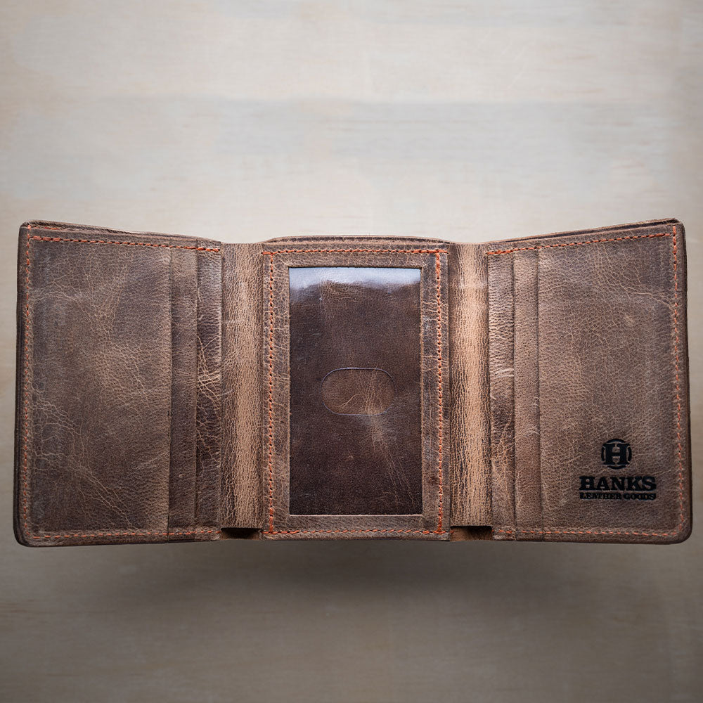 1897 - Trifold Wallet - Multi/Khaki